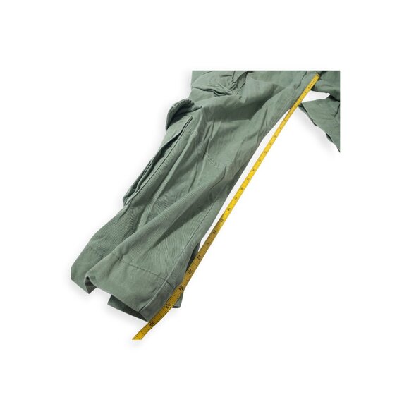 Citizens of Humanity Delena Cargo Green SZ 28 Pockets Baggy Utility Style Nova - Picture 9 of 16